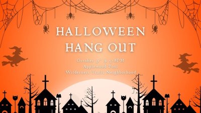 Halloween Hang Out flyer